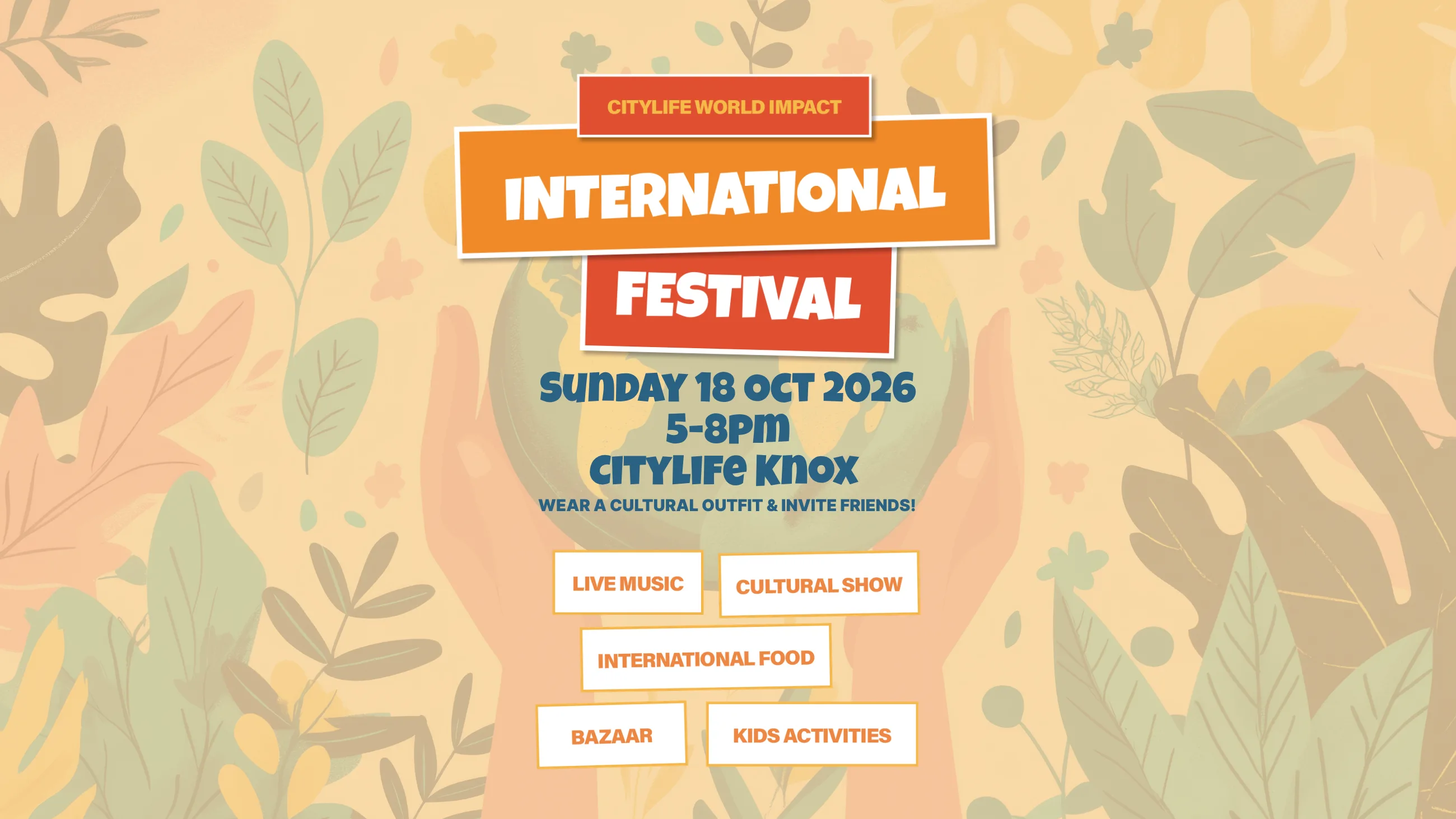 18 Oct 26 - International Festival